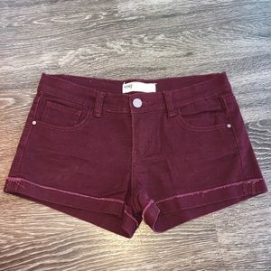 Maroon Shorts